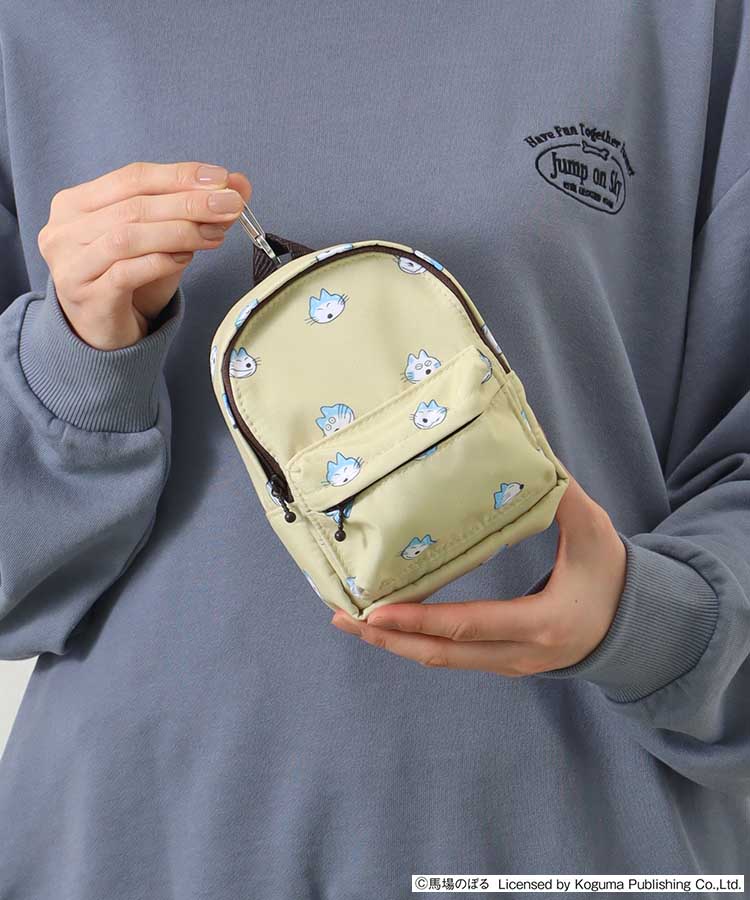 出所：ブルーブルーエ公式　11ぴきのねこリュック型ポーチ