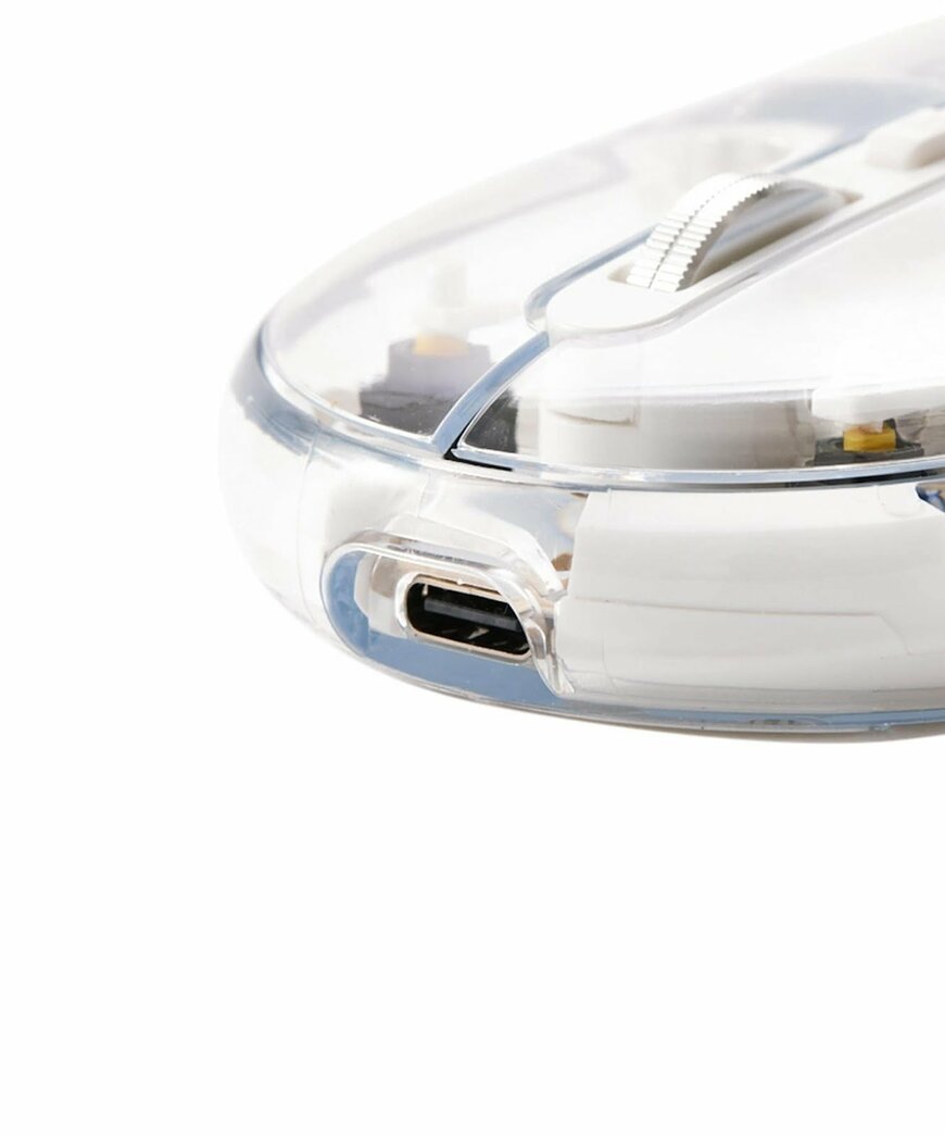 出所：パルグループ公式ファッション通販サイト 3COINS クリアワイヤレスマウス