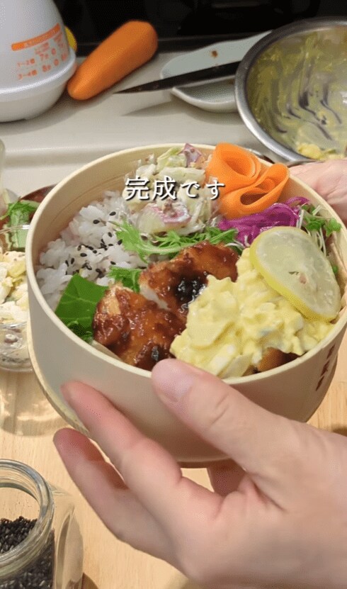 出所：@sakura_obento_