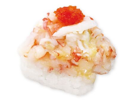 くら寿司の新商品：えびかにマウンテン