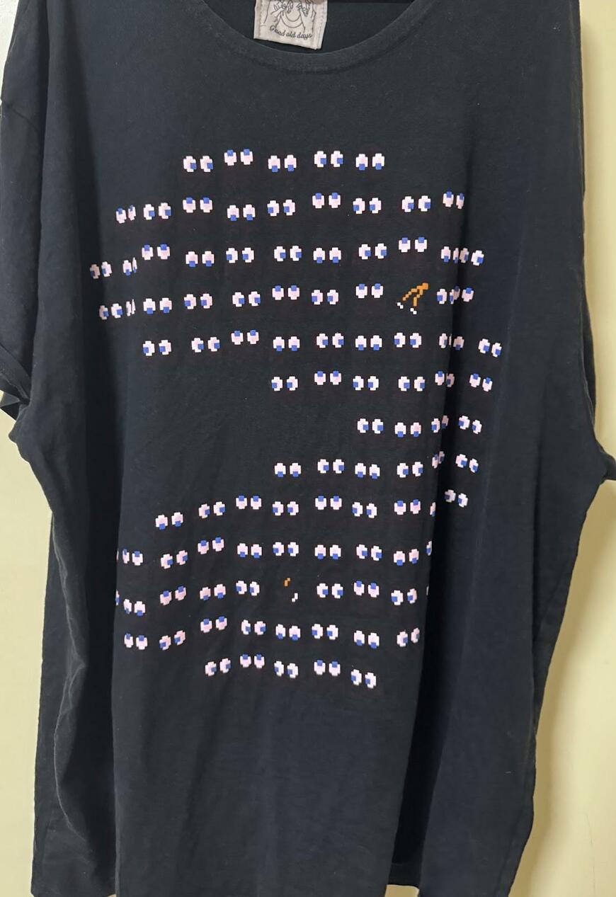 つけ置き洗いをしたTシャツ