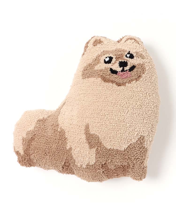 ブルーブルーエ公式 いぬもこもこダイカットクッションの画像