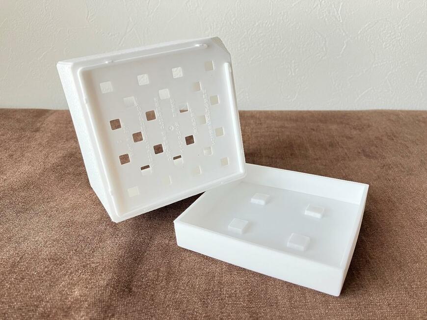 ミニ観葉キューブと観葉植物の土で春植えアスパラをお迎え