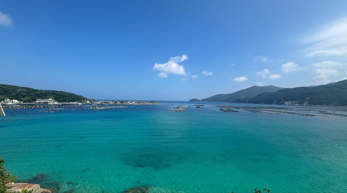 絶景】高知県・柏島の“美しい海”に反響 エメラルドグリーンの海面に目