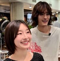 就職までの間に髪型を楽しみたい女性がパーマで変身！→「めっちゃいい感じです」と大満足！