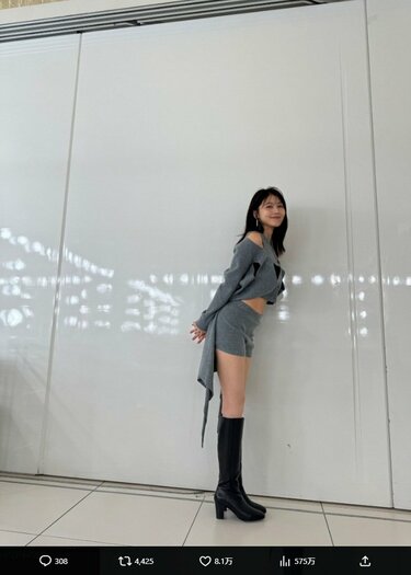 32歳 有村架純の美スタイル！全身ショットにSNS衝撃「全てが可愛い