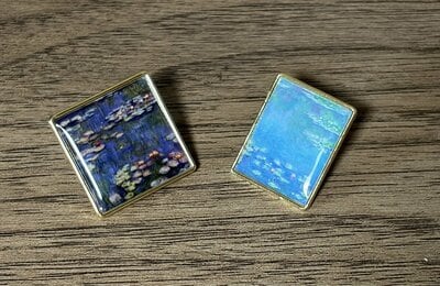 キャンドゥ、モネ 名画ピンバッジ商品画像