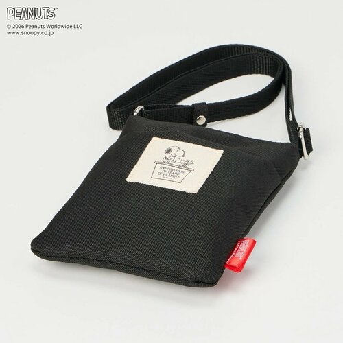ピーナッツ(PEANUTS) 75周年 スヌーピー ショルダー付縦型ポーチ