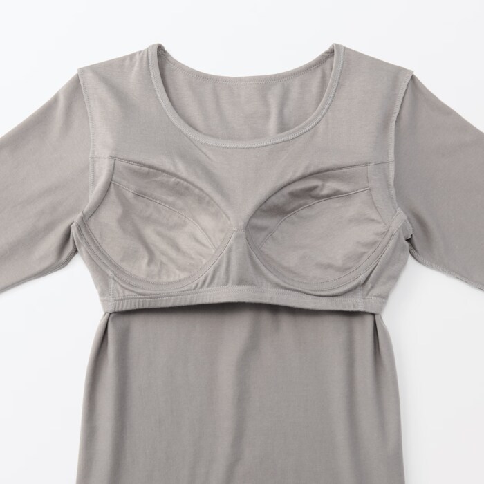 カップが一体型になっている便利なインナー