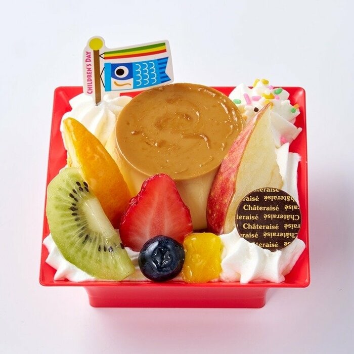 こどもの日限定の特別なデコレーションが施されています