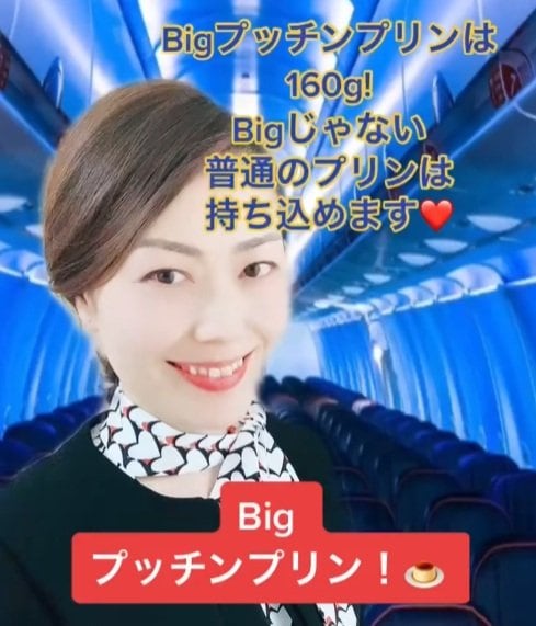 出所：akko_san_dayo「機内持ち込みできないスイーツ」