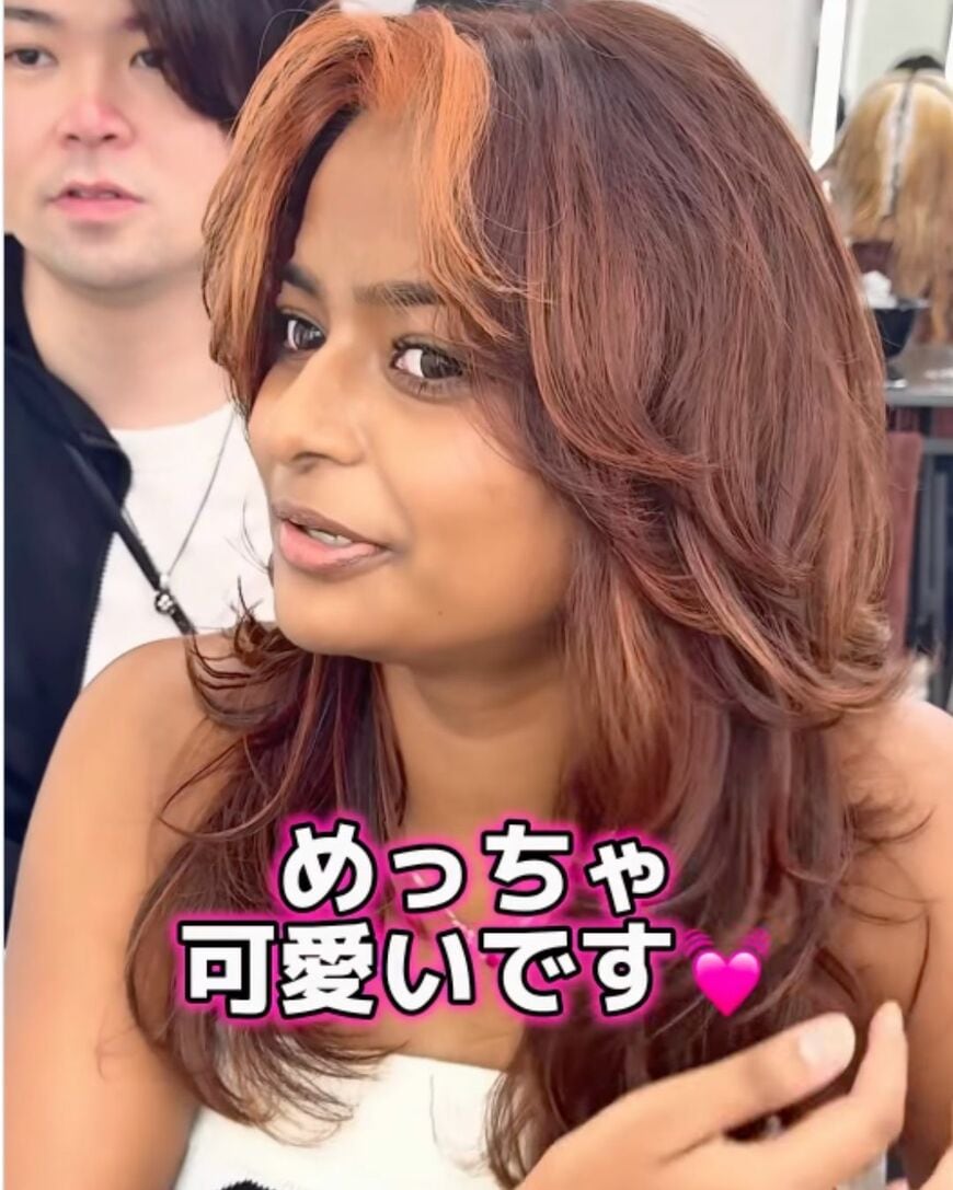 出所：＠balayage_issei