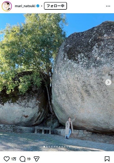 出所：夏木マリのInstagram（＠mari_natsuki）　参照日：2026年2月24日