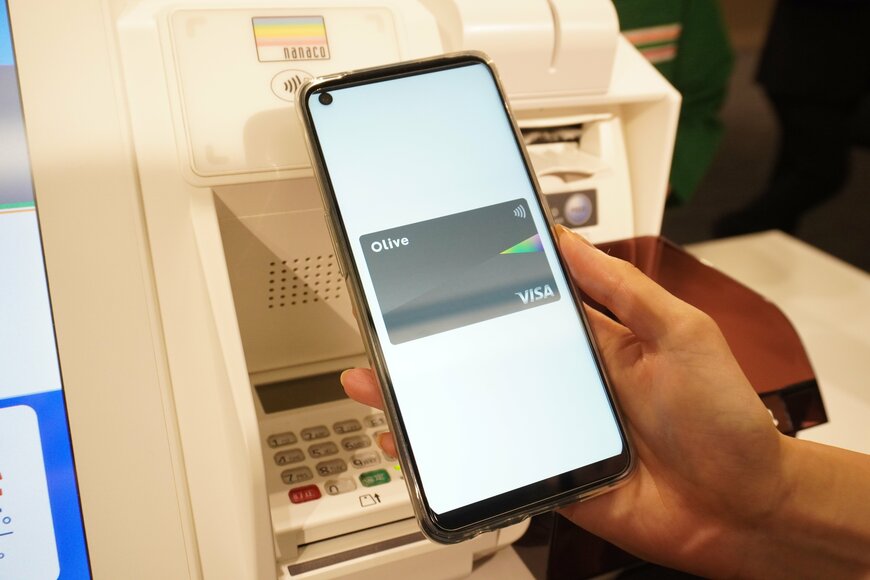 スマホのコードをレジで読み取り