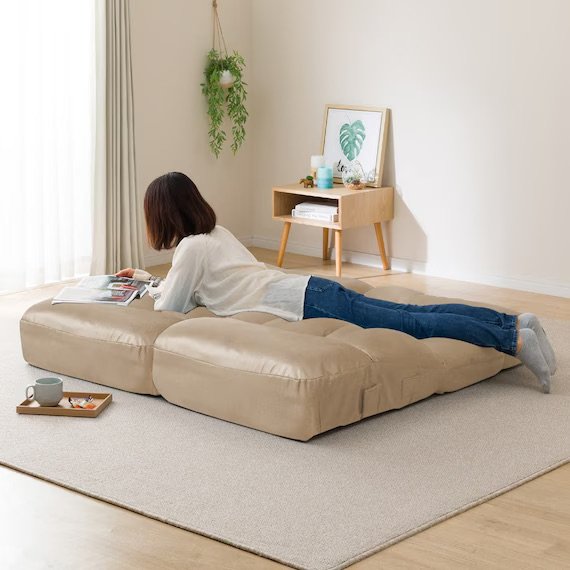 ニトリ公式通販ニトリネット　つながるポケットコイル座椅子（RD-C04 ワイド HPBE）