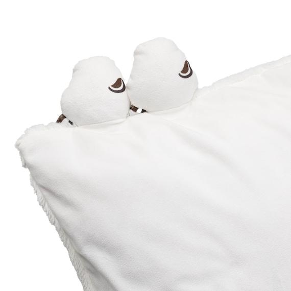 ニトリ、クッションカバー(シマエナガファー gSCy7a)商品画像