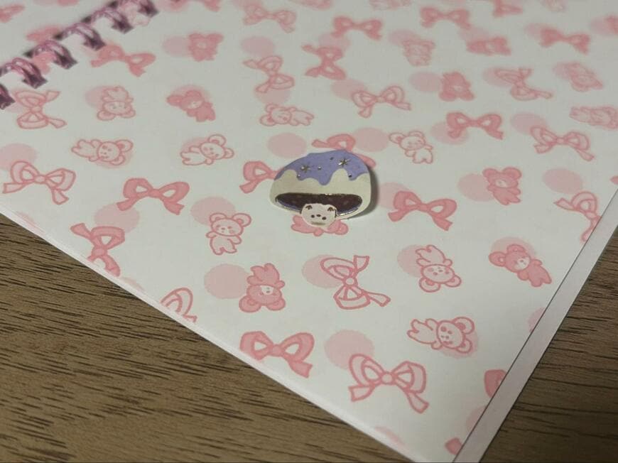 セリア、SWIMMER リングシール帳 Kawaii2商品画像
