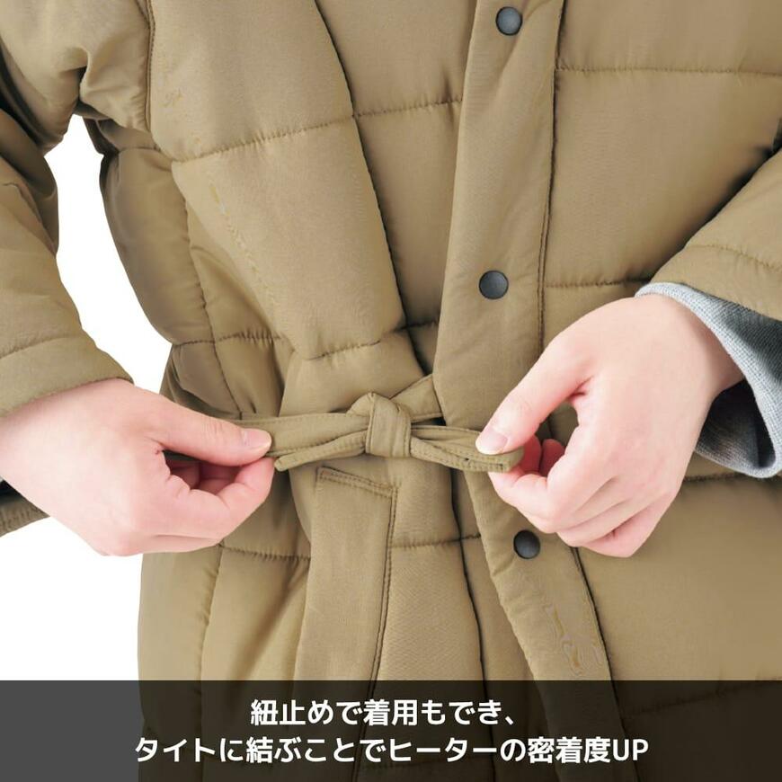 ワークマン、ウィンドコアヒーター半纏の画像