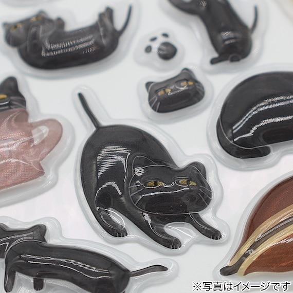 ニトリ、ぷっくりシール(デコネコセット)商品画像