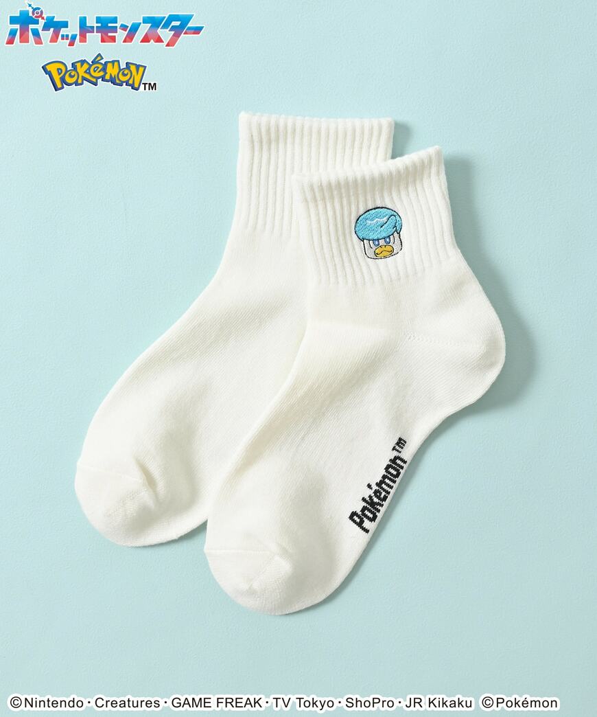 ポケモン/ソックス(白)