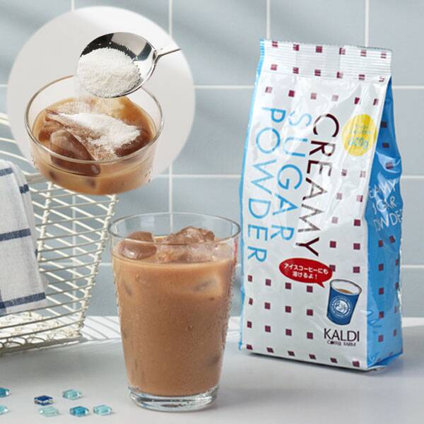 カルディオリジナル商品のクリーミーシュガーパウダー