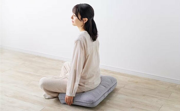 座り方に合わせて使い回せるのも便利ですね