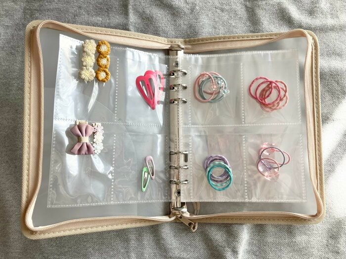 ヘアゴムやピンを収納してみた