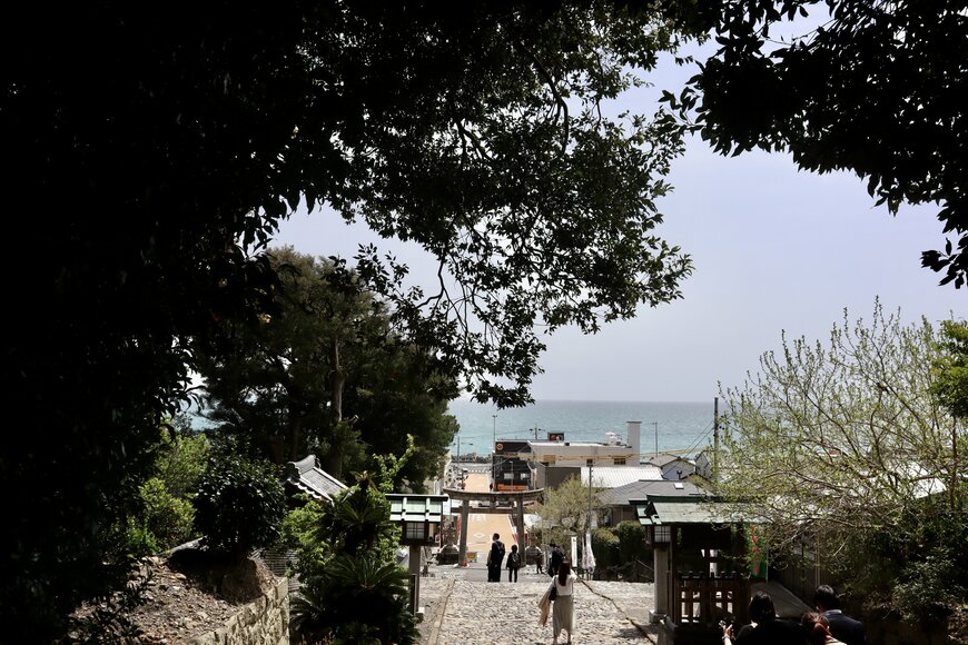 画像出所：17曲がり・1159段の石段ゴール（筆者撮影）