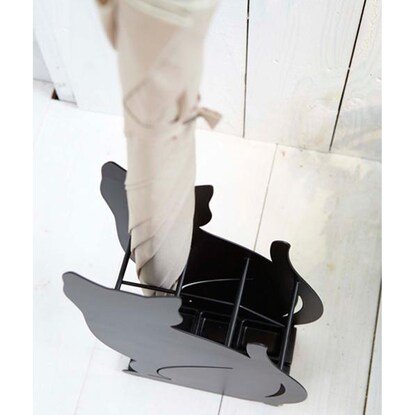 出所：ニトリ公式通販ニトリネット 傘立て　ネコ　ブラック