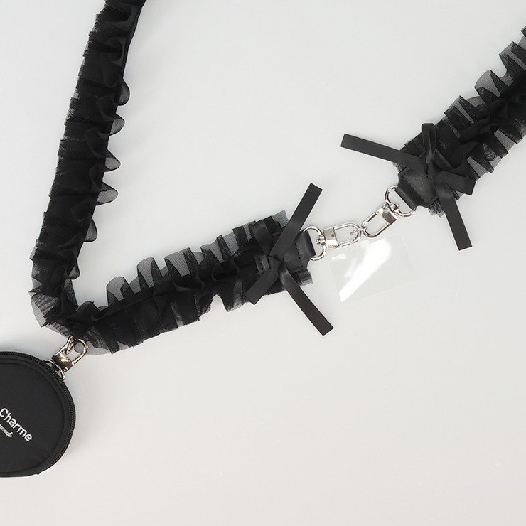 出所：しまむら公式　フリルショルダーストラップ（辻希美）