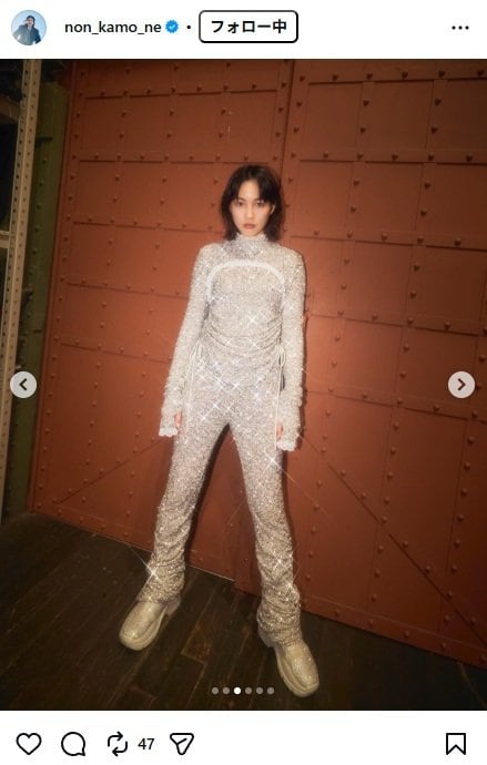 出所：のんのInstagram（＠non_kamo_ne） 参照日：2025年12月19日