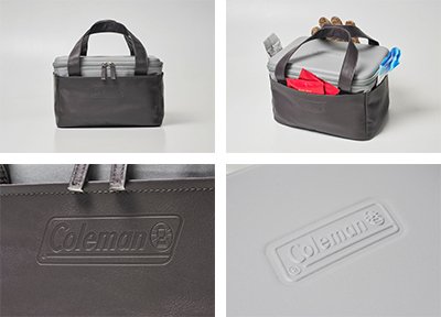 出所：ローソン公式サイト　Coleman BRAND BOOK #08 保冷バッグ GRAY