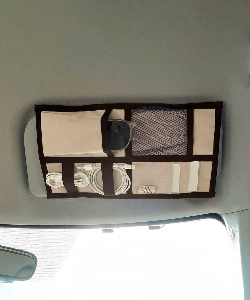 出所：パルグループ公式ファッション通販サイト 3COINS CARサンバイザー収納