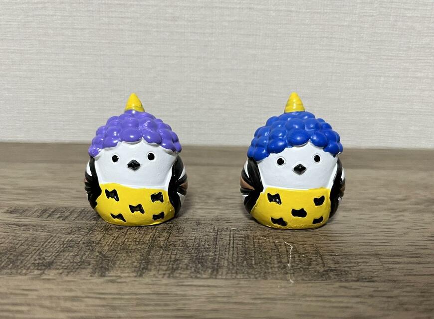 キャンドゥ、リトルフレンド ツノ1本鬼 シマエナガ・リトルフレンド ツノ2本鬼 シマエナガ画像