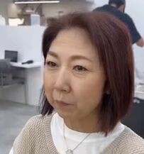 数日前に髪を切った女性　憧れの丸いショートで大変身する動画が話題