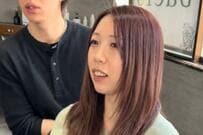 【バッサリ】ロングヘア女性「数年ぶりの肩上ボブ」をオーダーした結果→「サラサラ＆内巻き」に大変身