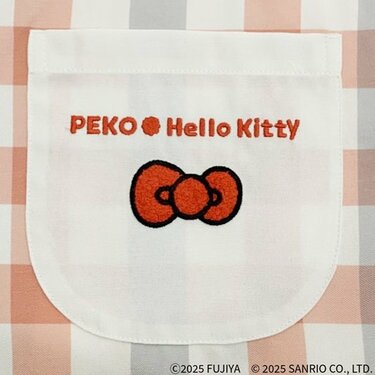 不二家】ペコちゃん×キティの2739円エプロンの売りは？「ミルキー総柄