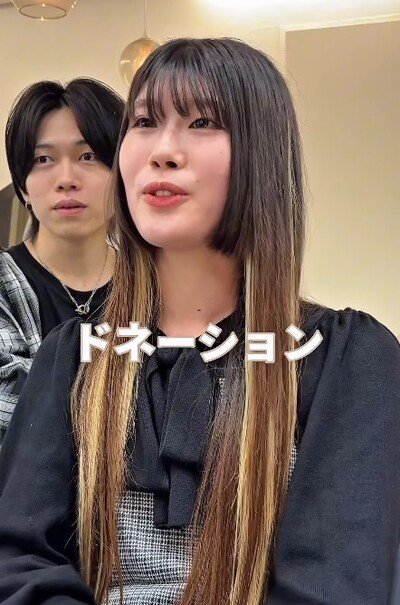 3年間伸ばしたロングヘアです