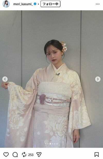 森香澄のInstagram投稿