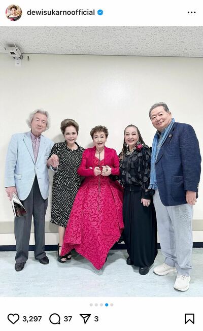 デヴィ夫人のInstagram投稿