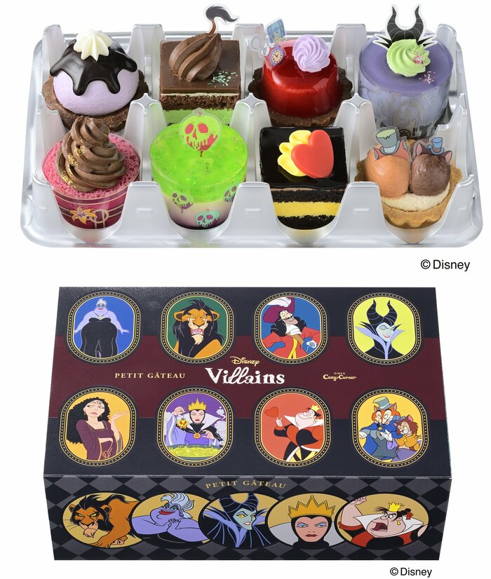 8種類のプチケーキ