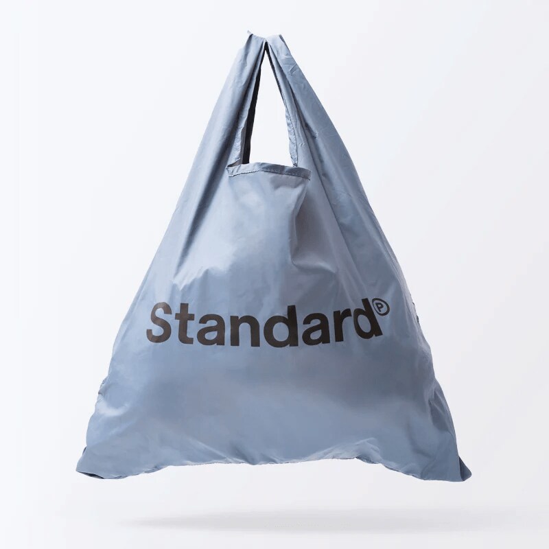 出所：ダイソー公式　エコバッグ（くしゅっとコンパクト、ショートロゴ、BL）