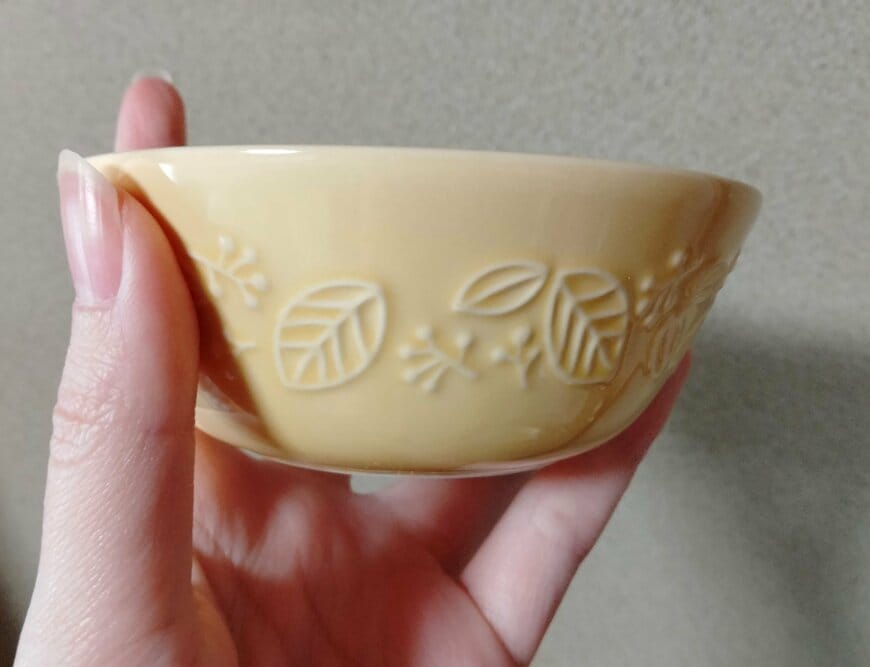 筆者撮影（セリア、ボウル シマエナガ）