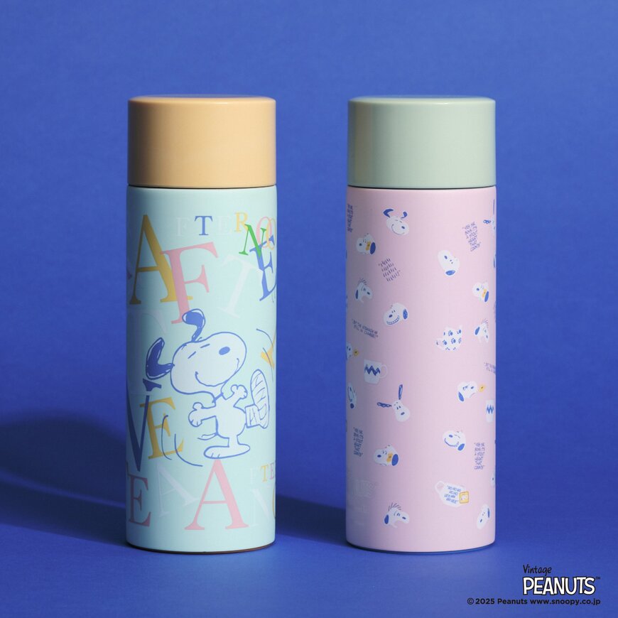 Afternoon Tea LIVING公式 (C)2024 Peanuts ステンレスボトルやポーチなどの画像