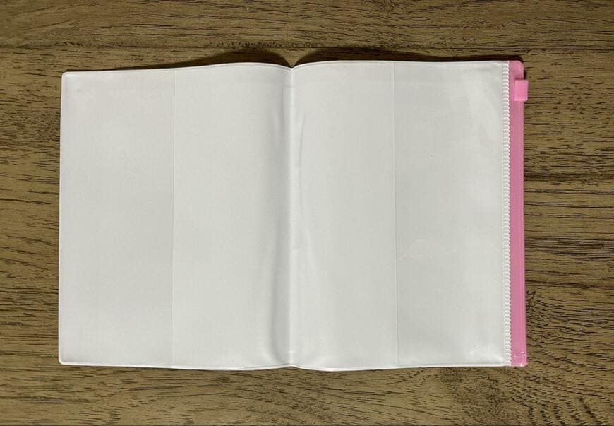 セリア、お薬手帳カバーM/Xかわいいラボ画像