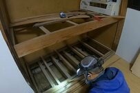 【築35年超え中古戸建てDIY】元猫屋敷の臭いが染みついた押し入れをDIY　明るく綺麗な収納に変身