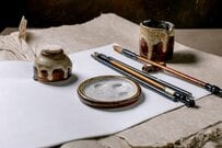 本物そっくりなカステラの「日本画」に思わず二度見　「ザラメが天才」「牛乳が飲みたくなる」