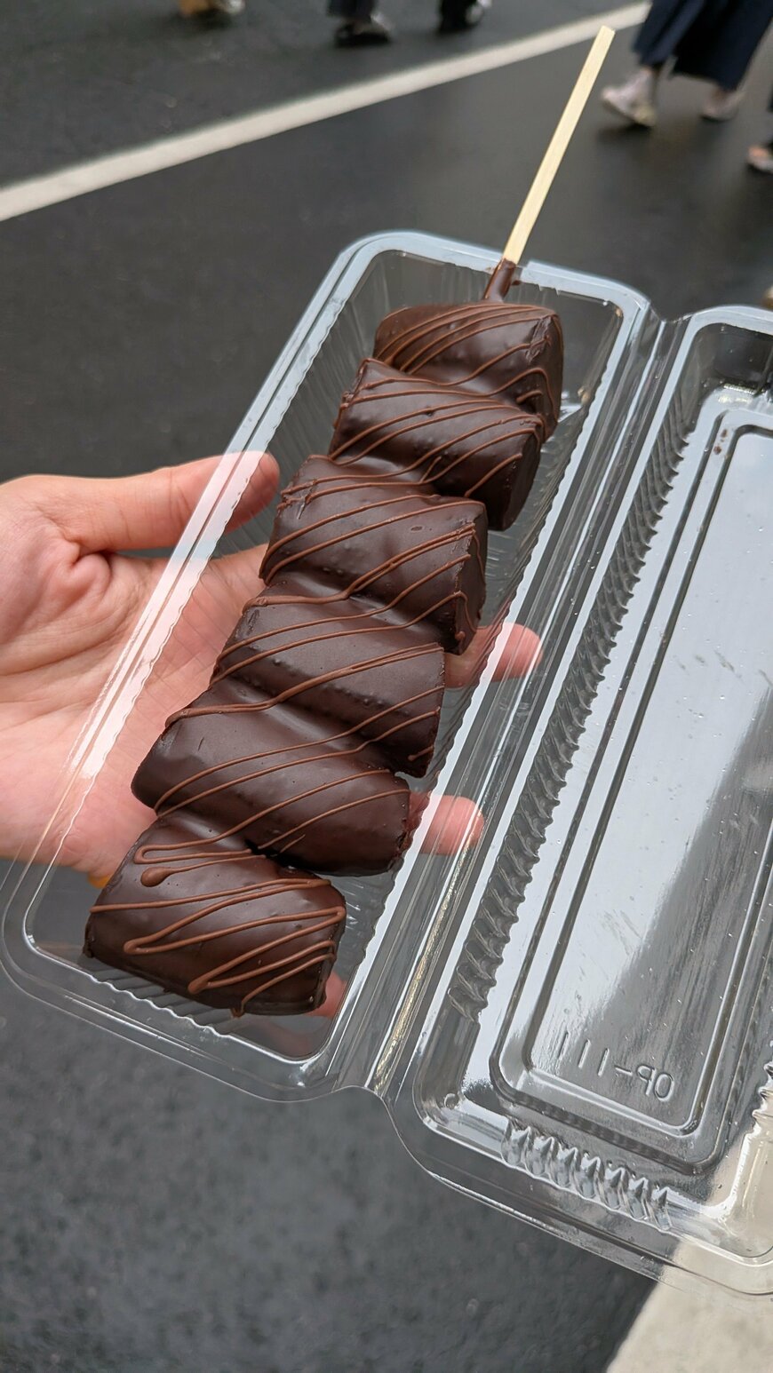 プロが作ったチョコバナナ