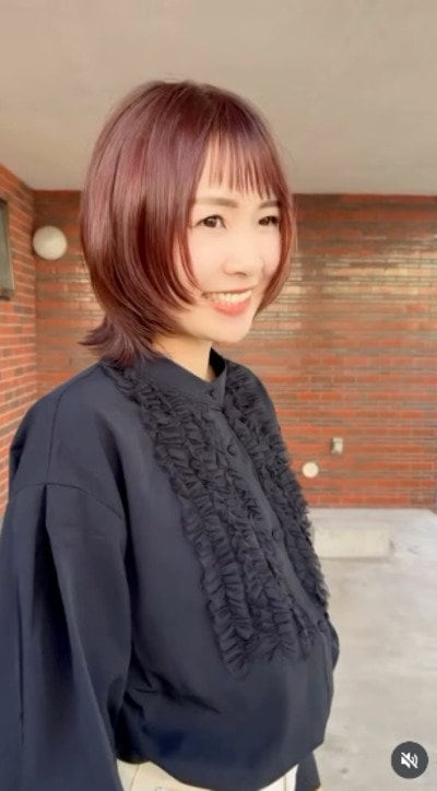 軽やかなレイヤーボブに