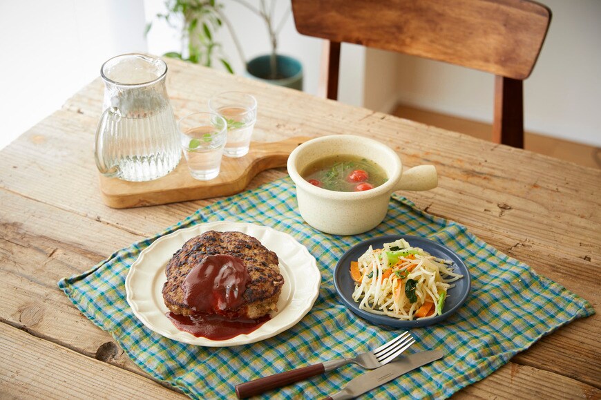 超速（ちょっぱや）ごはん「ハンバーグ」